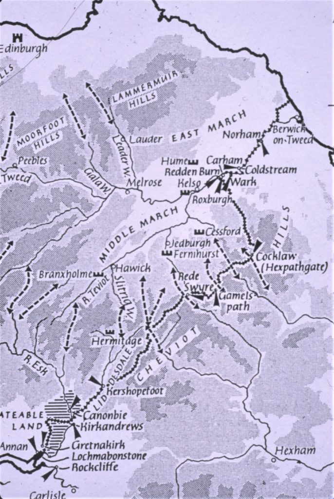 Reiver Truce Days and Locations