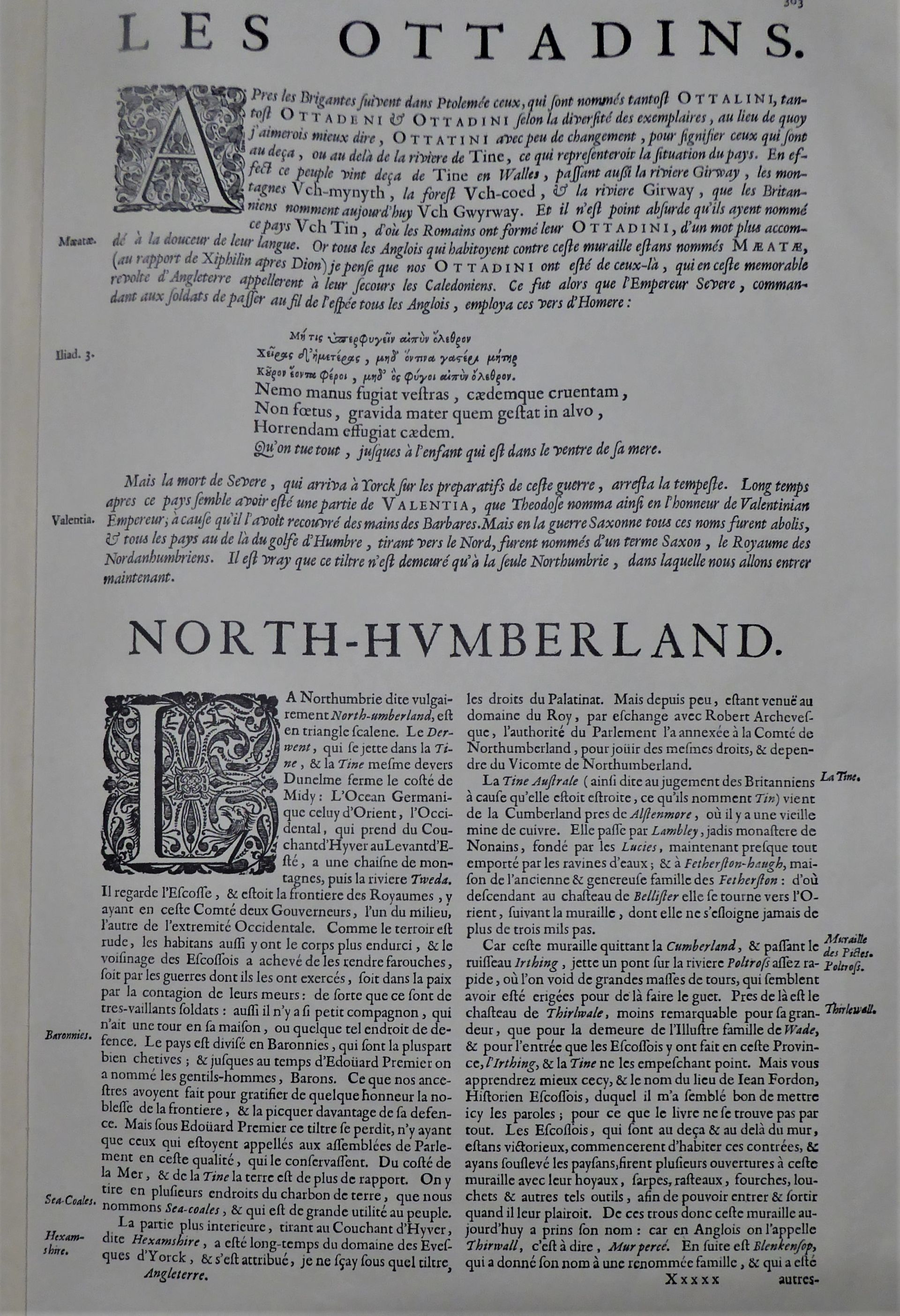 Northumberland East March England Maps 1580 – 1665 – Reivers